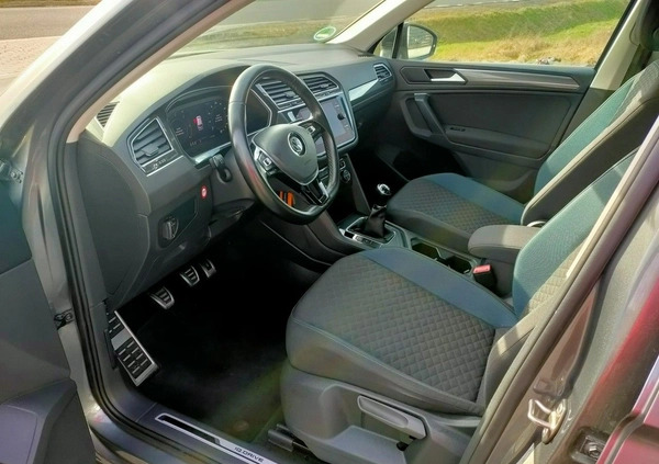 Volkswagen Tiguan cena 95500 przebieg: 143000, rok produkcji 2019 z Ostrołęka małe 562